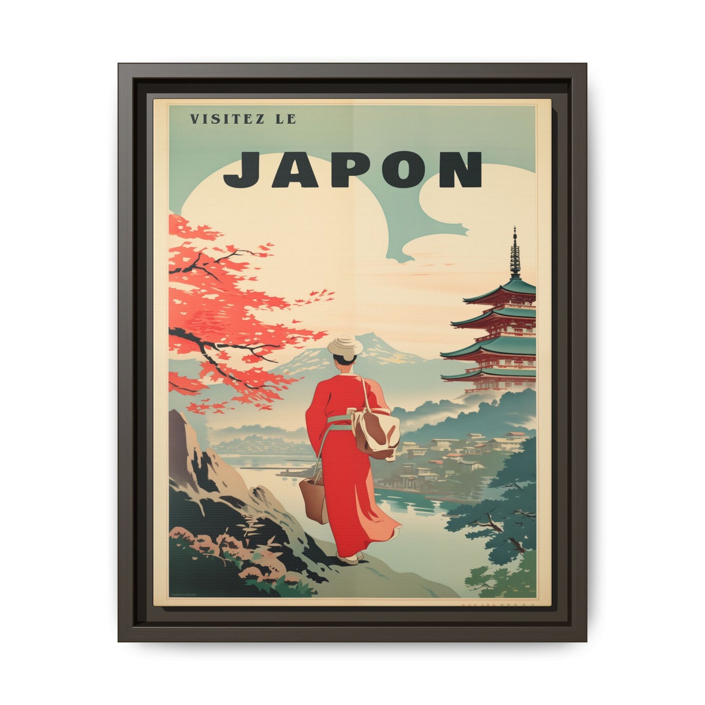 Vintage Japan Travel Poster | Museum-Quality Fine Art Print