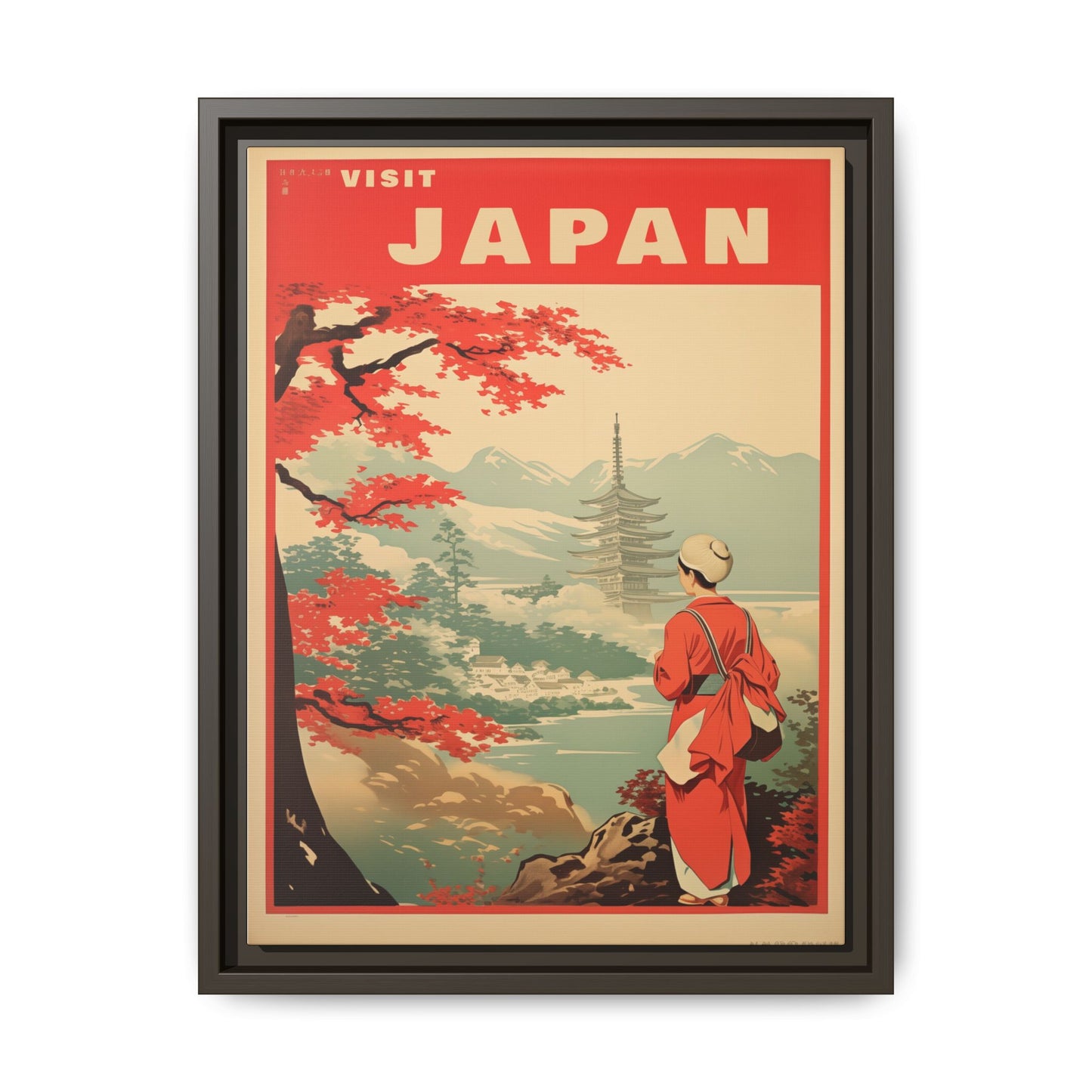 Visit Japan Vintage Poster | Museum-Quality Fine Art Print