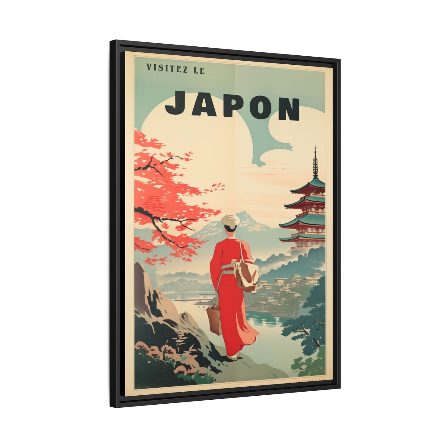 Vintage Japan Travel Poster | Museum-Quality Fine Art Print