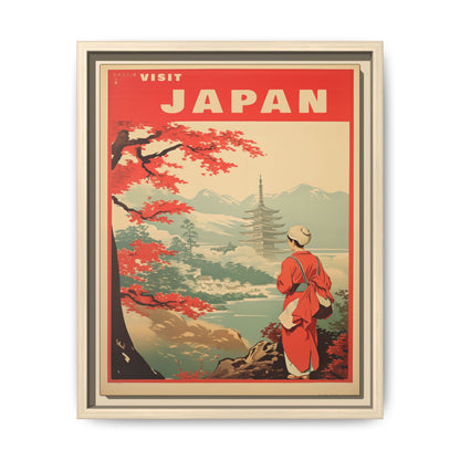 Visit Japan Vintage Poster | Museum-Quality Fine Art Print