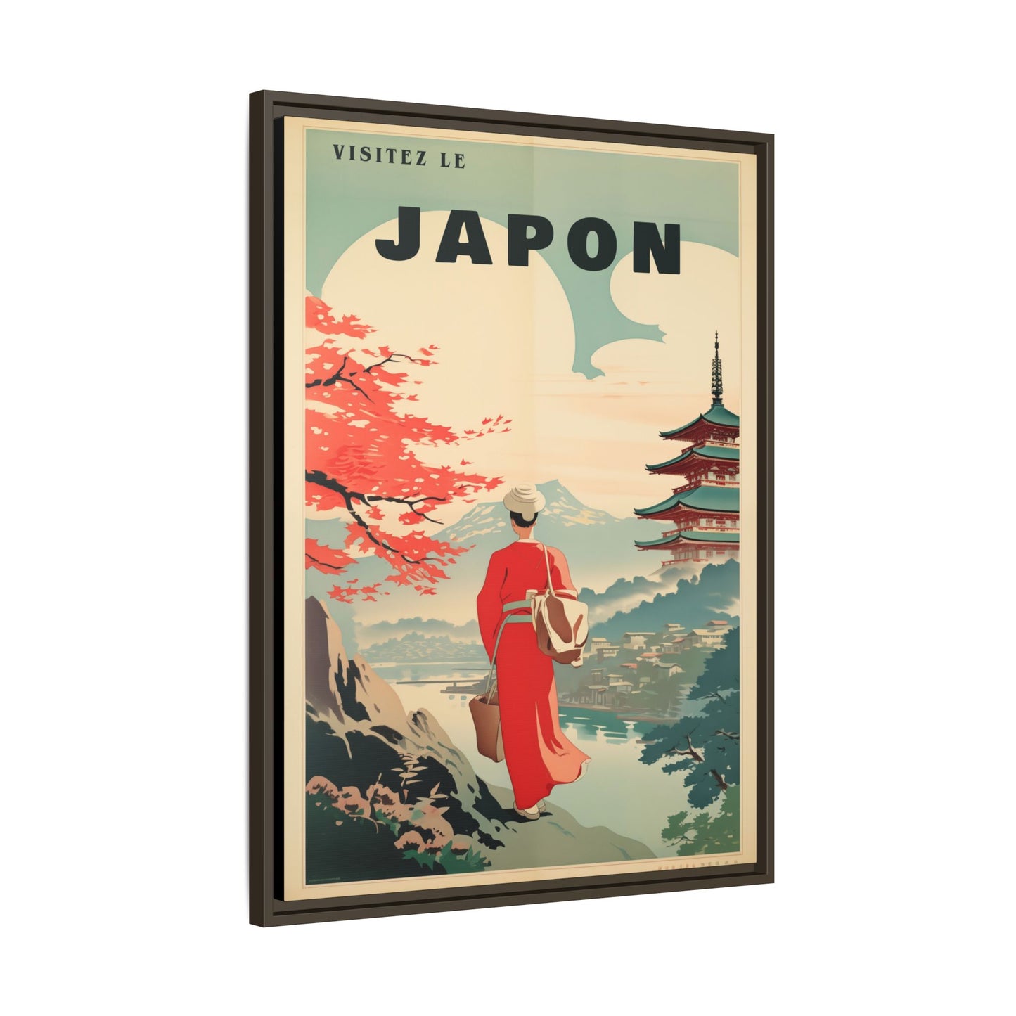 Vintage Japan Travel Poster | Museum-Quality Fine Art Print