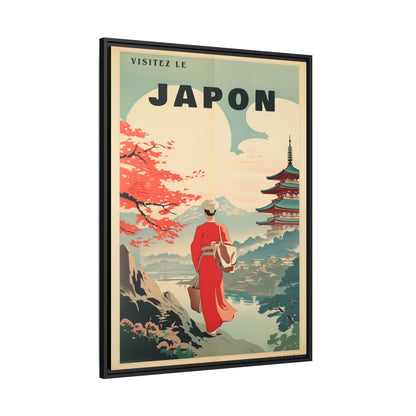 Vintage Japan Travel Poster | Museum-Quality Fine Art Print