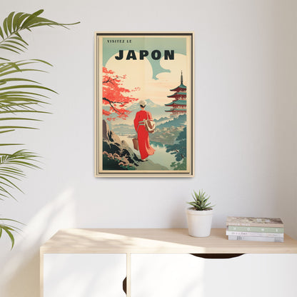Vintage Japan Travel Poster | Museum-Quality Fine Art Print