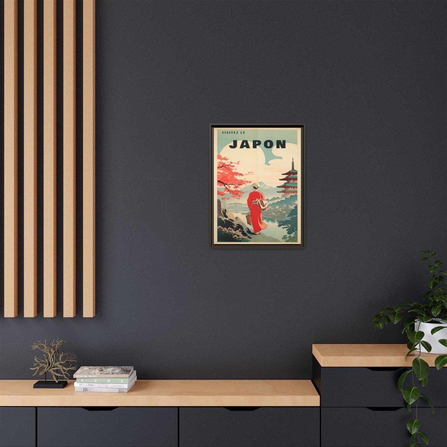 Vintage Japan Travel Poster | Museum-Quality Fine Art Print