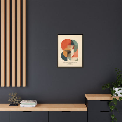Abstract Geometric Art Print Vintage Poster | Museum-Quality Fine Art Print