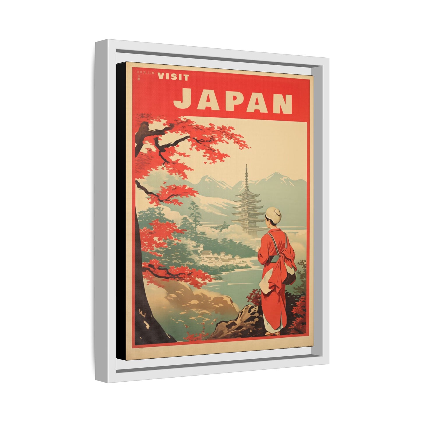 Visit Japan Vintage Poster | Museum-Quality Fine Art Print