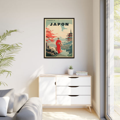 Vintage Japan Travel Poster | Museum-Quality Fine Art Print
