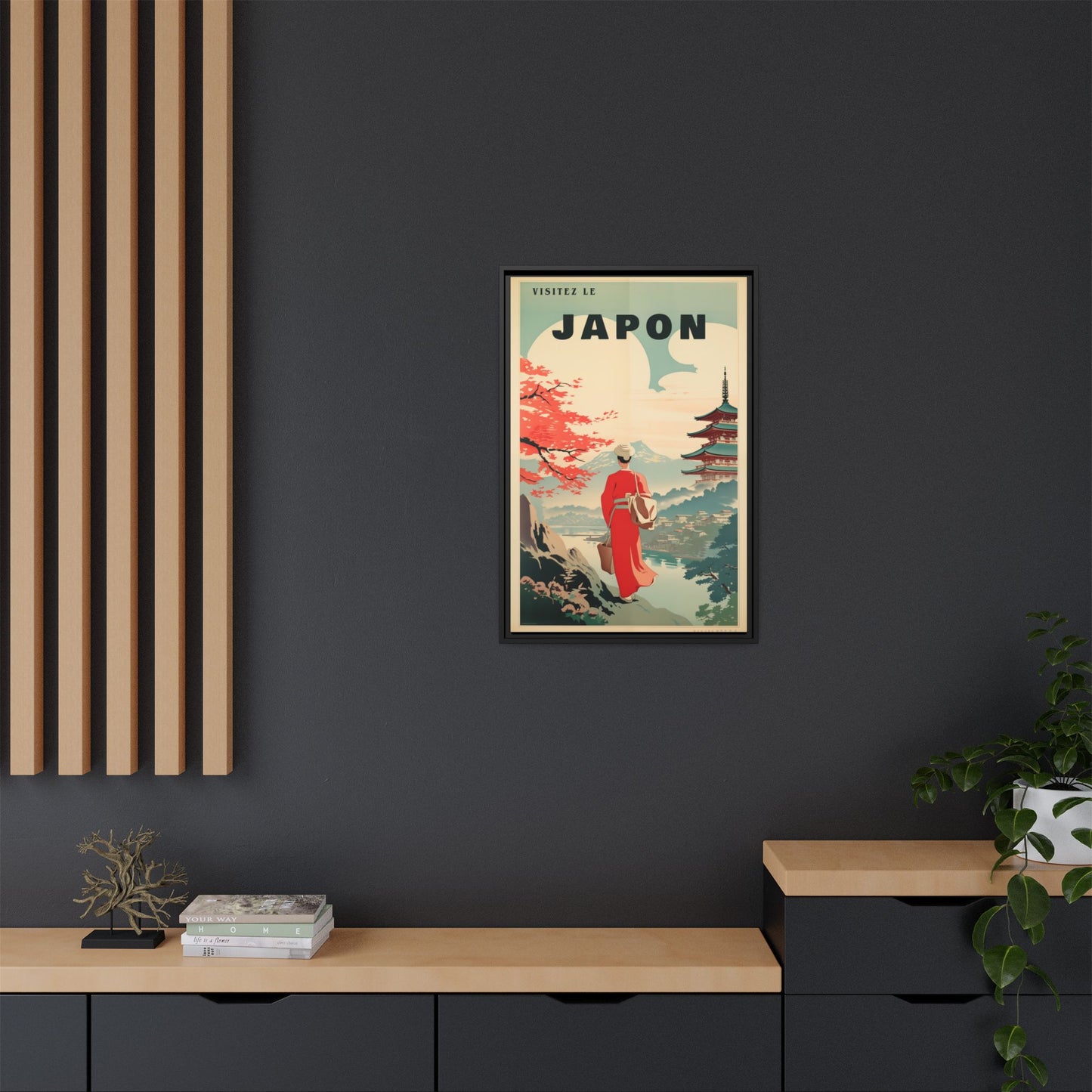 Vintage Japan Travel Poster | Museum-Quality Fine Art Print