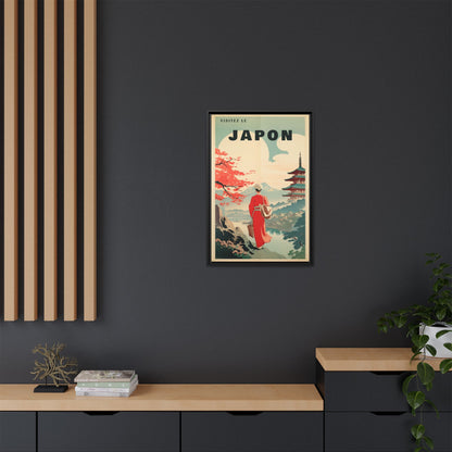 Vintage Japan Travel Poster | Museum-Quality Fine Art Print