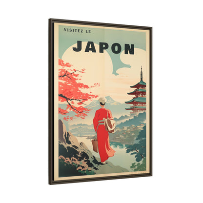 Vintage Japan Travel Poster | Museum-Quality Fine Art Print