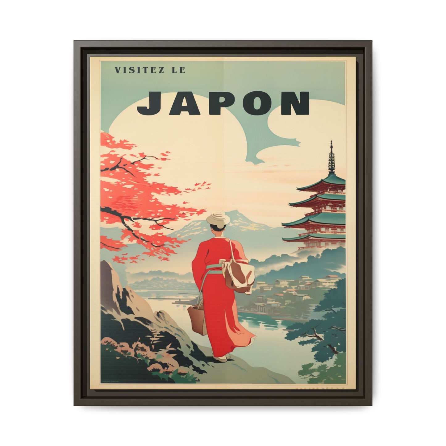 Vintage Japan Travel Poster | Museum-Quality Fine Art Print