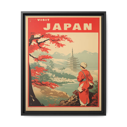 Visit Japan Vintage Poster | Museum-Quality Fine Art Print