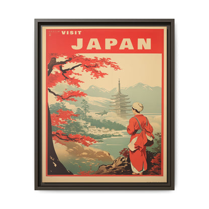 Visit Japan Vintage Poster | Museum-Quality Fine Art Print