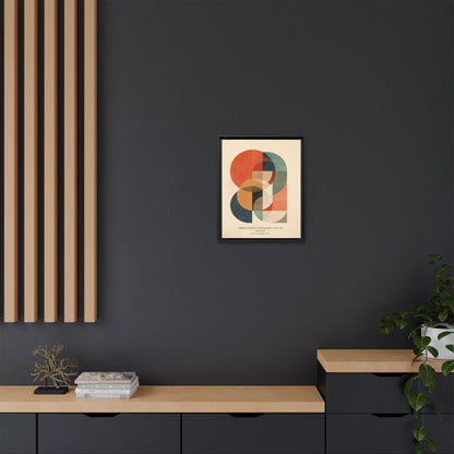 Abstract Geometric Art Print Vintage Poster | Museum-Quality Fine Art Print