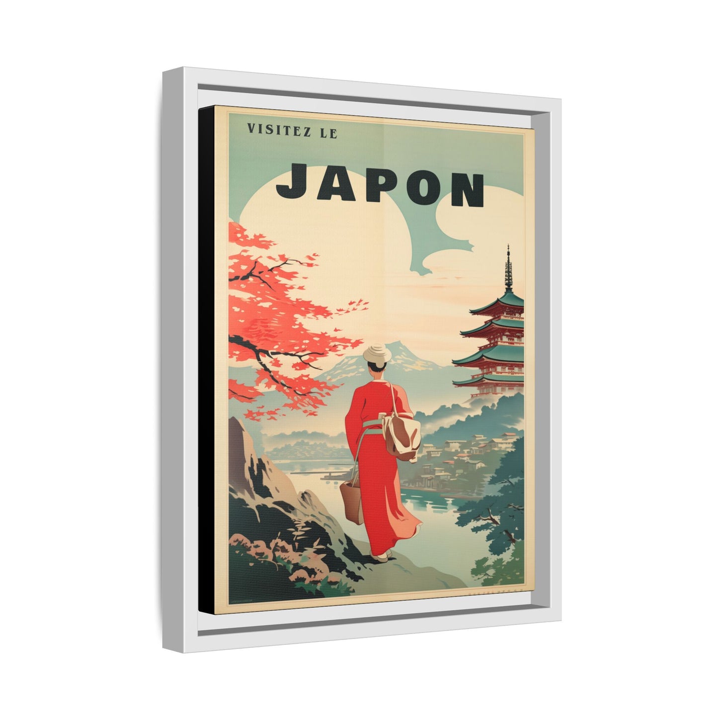 Vintage Japan Travel Poster | Museum-Quality Fine Art Print