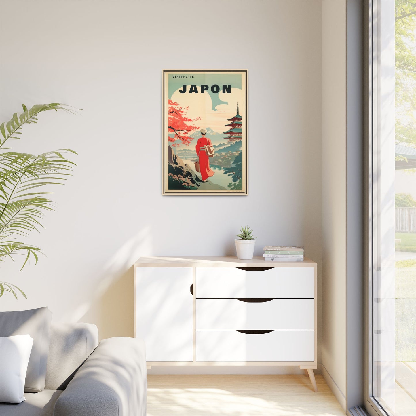 Vintage Japan Travel Poster | Museum-Quality Fine Art Print