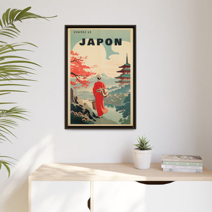 Vintage Japan Travel Poster | Museum-Quality Fine Art Print