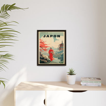 Vintage Japan Travel Poster | Museum-Quality Fine Art Print