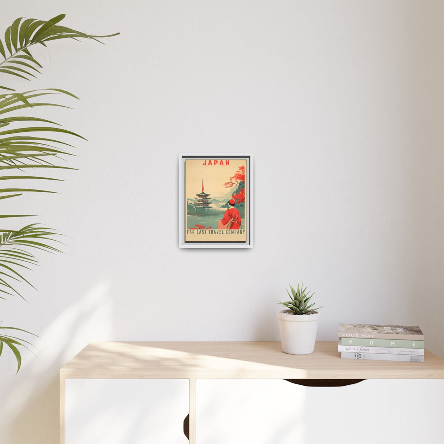 Japan Far East Travel Company Vintage Poster | Museum-Quality Fine Art Print