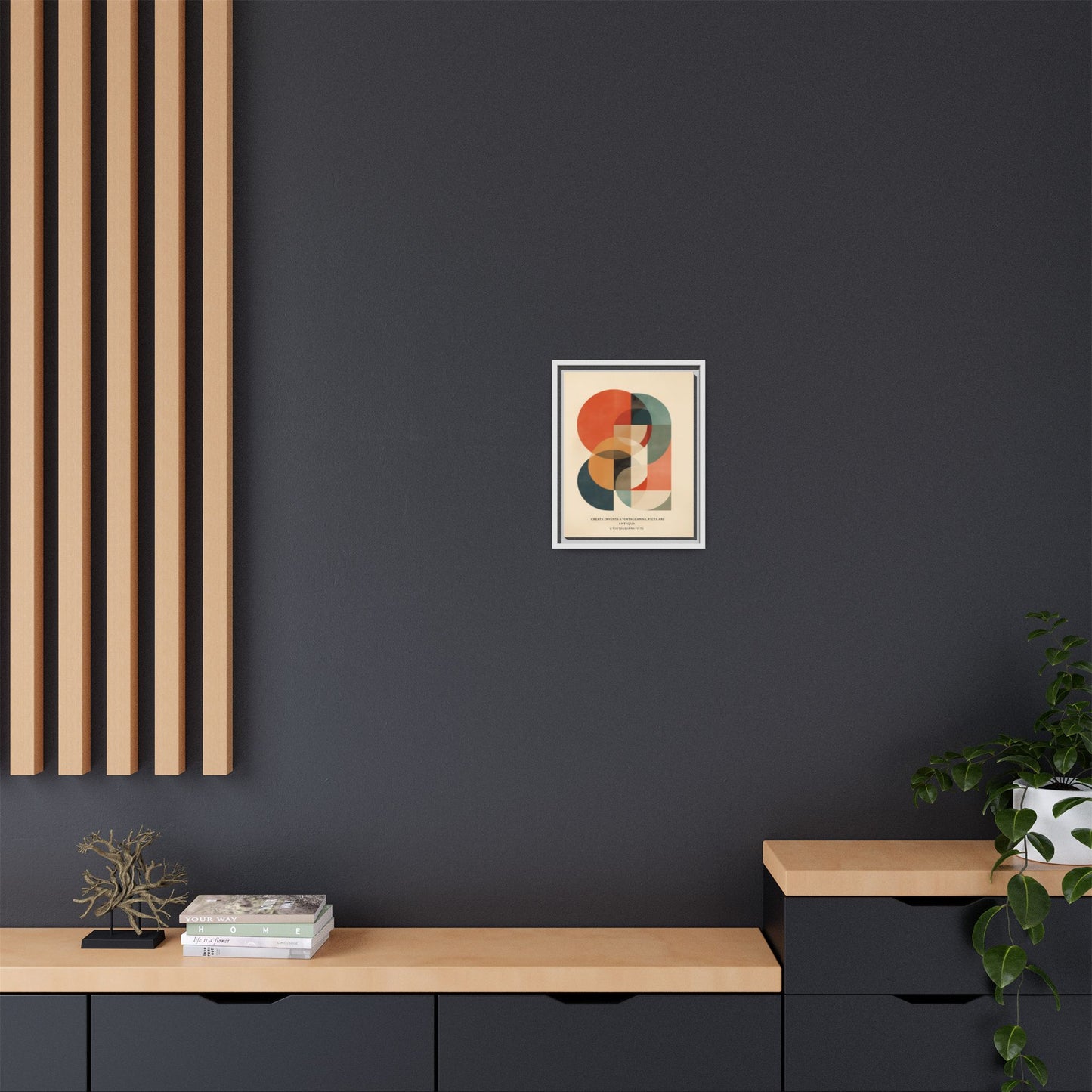 Abstract Geometric Art Print Vintage Poster | Museum-Quality Fine Art Print