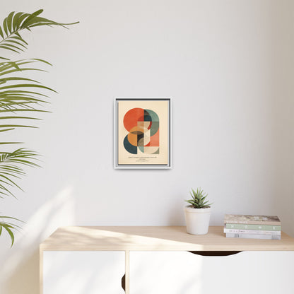 Abstract Geometric Art Print Vintage Poster | Museum-Quality Fine Art Print