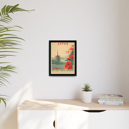 Japan Far East Travel Company Vintage Poster | Museum-Quality Fine Art Print