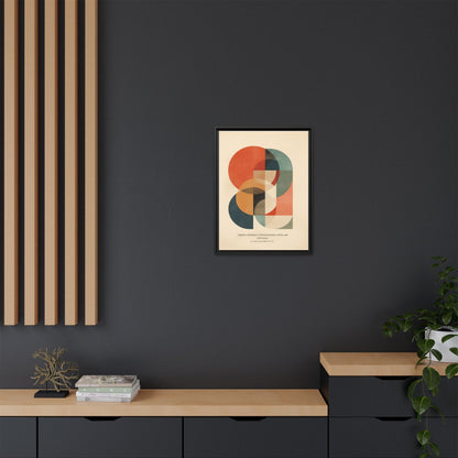 Abstract Geometric Art Print Vintage Poster | Museum-Quality Fine Art Print