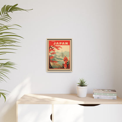 Visit Japan Vintage Poster | Museum-Quality Fine Art Print