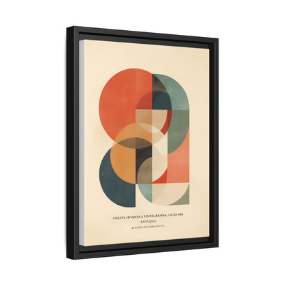 Abstract Geometric Art Print Vintage Poster | Museum-Quality Fine Art Print