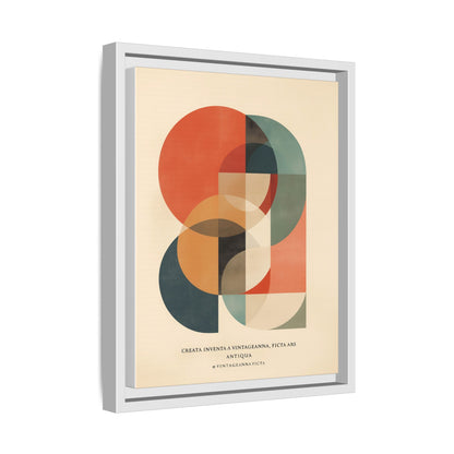 Abstract Geometric Art Print Vintage Poster | Museum-Quality Fine Art Print