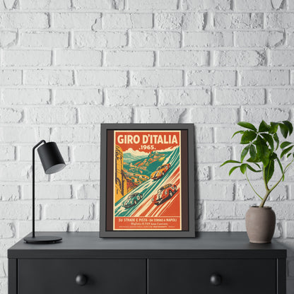 Vintage Velocity Framed Poster | Museum-Quality Fine Art Print