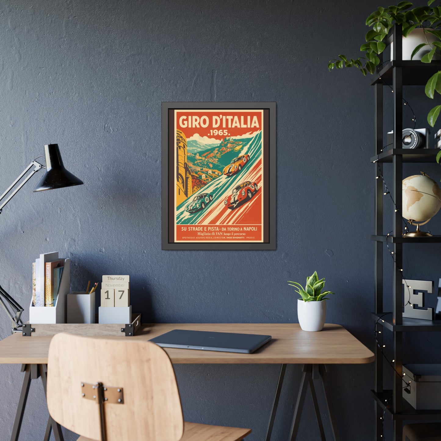 Vintage Velocity Framed Poster | Museum-Quality Fine Art Print