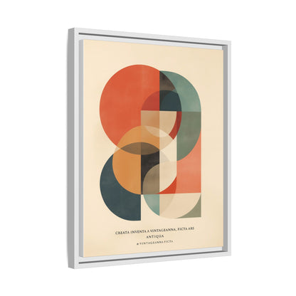 Abstract Geometric Art Print Vintage Poster | Museum-Quality Fine Art Print