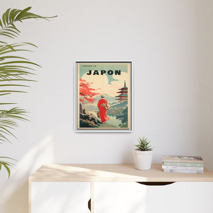 Vintage Japan Travel Poster | Museum-Quality Fine Art Print