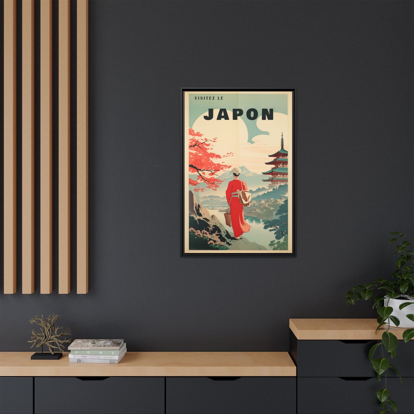 Vintage Japan Travel Poster | Museum-Quality Fine Art Print