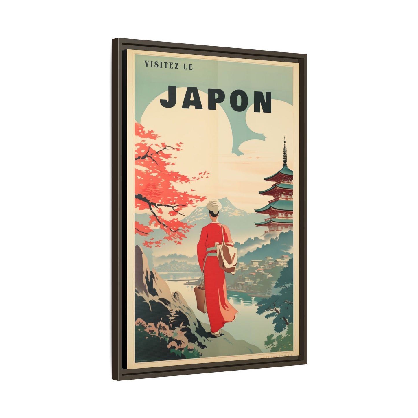 Vintage Japan Travel Poster | Museum-Quality Fine Art Print