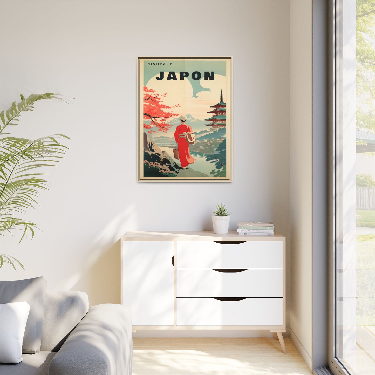 Vintage Japan Travel Poster | Museum-Quality Fine Art Print