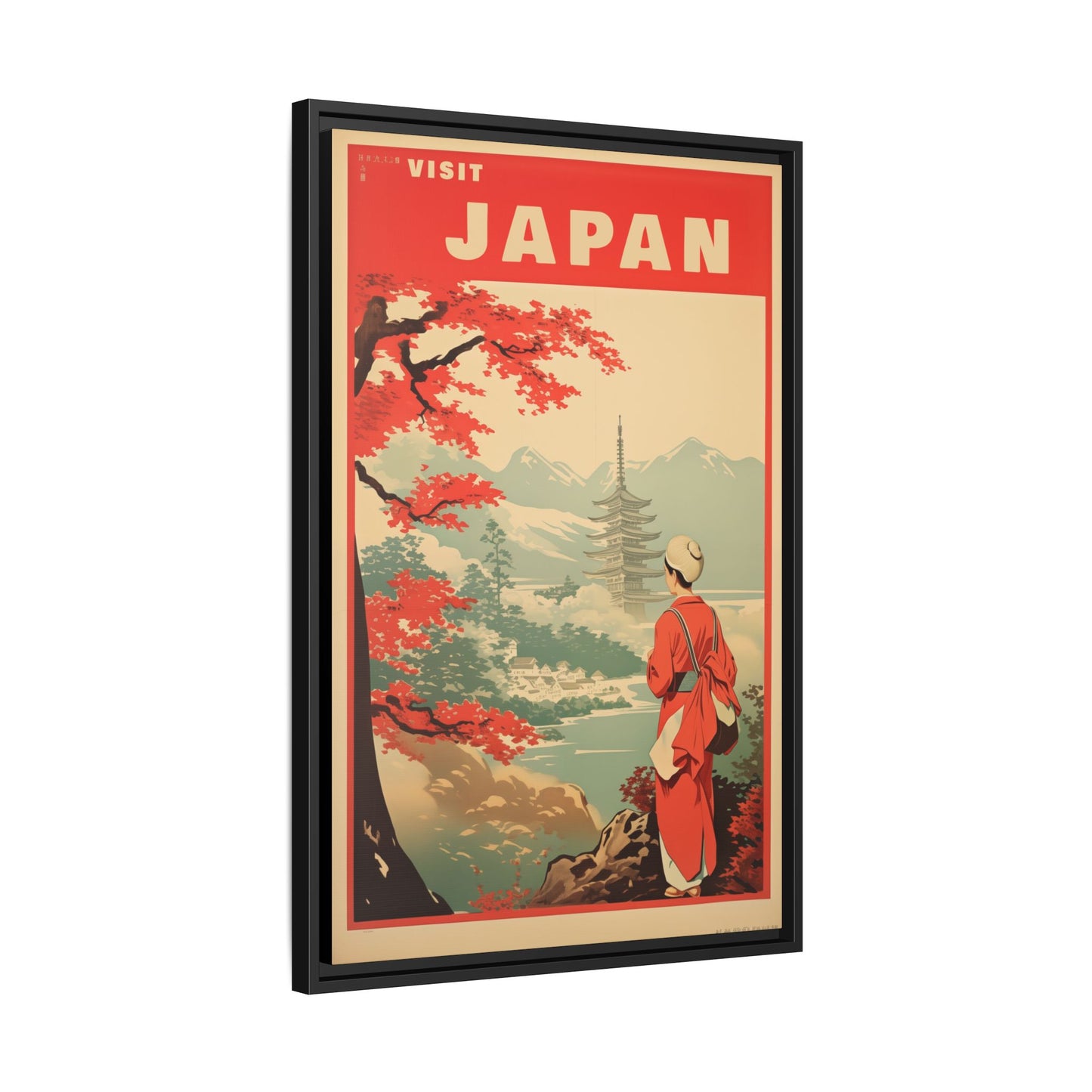 Visit Japan Vintage Poster | Museum-Quality Fine Art Print