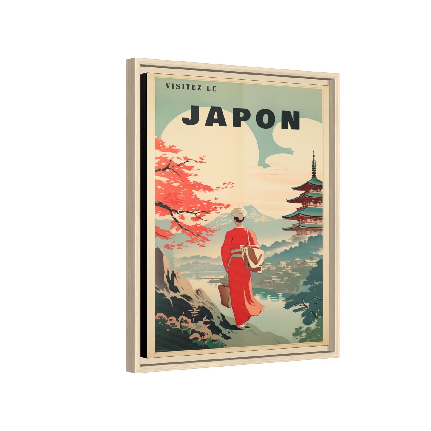 Vintage Japan Travel Poster | Museum-Quality Fine Art Print