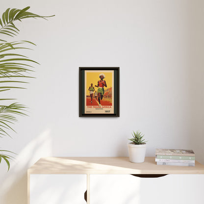 Trans-Africa Marathon 1957 Vintage Poster | Fine Art Print