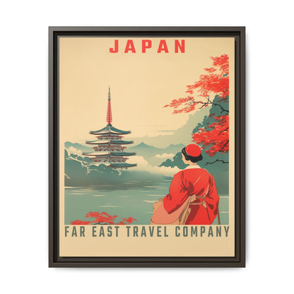 Japan Far East Travel Company Vintage Poster | Museum-Quality Fine Art Print