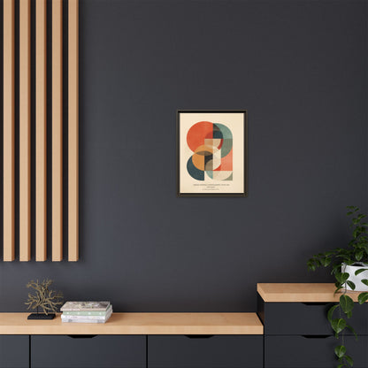Abstract Geometric Art Print Vintage Poster | Museum-Quality Fine Art Print