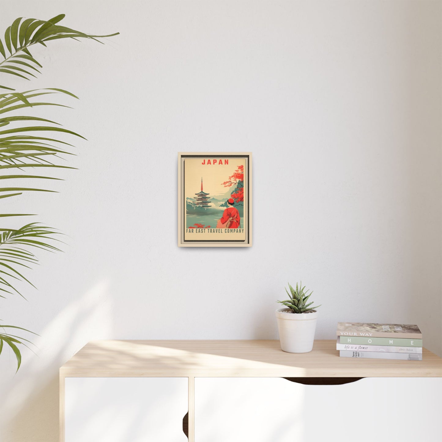 Japan Far East Travel Company Vintage Poster | Museum-Quality Fine Art Print