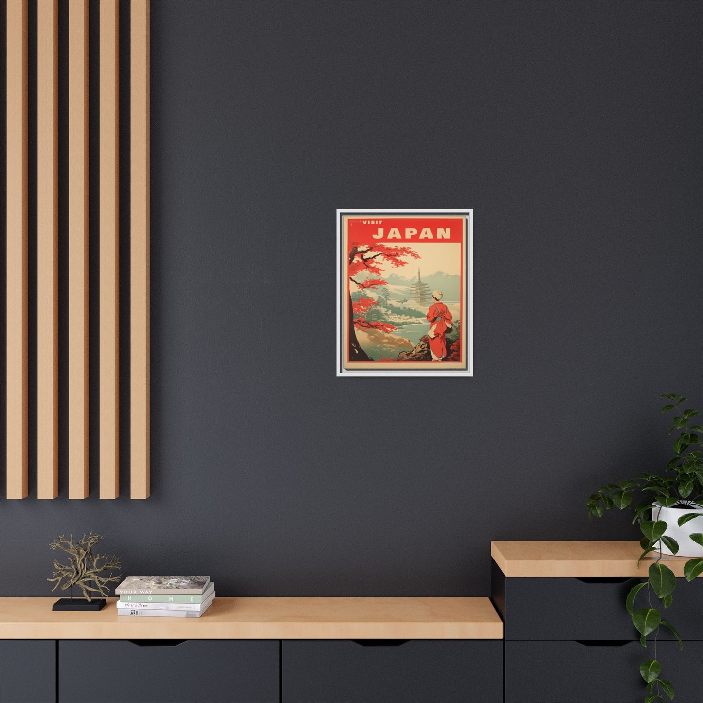 Visit Japan Vintage Poster | Museum-Quality Fine Art Print