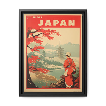 Visit Japan Vintage Poster | Museum-Quality Fine Art Print