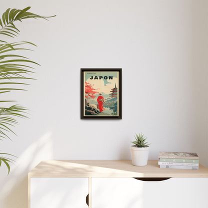 Vintage Japan Travel Poster | Museum-Quality Fine Art Print