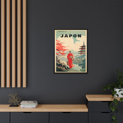 Vintage Japan Travel Poster | Museum-Quality Fine Art Print