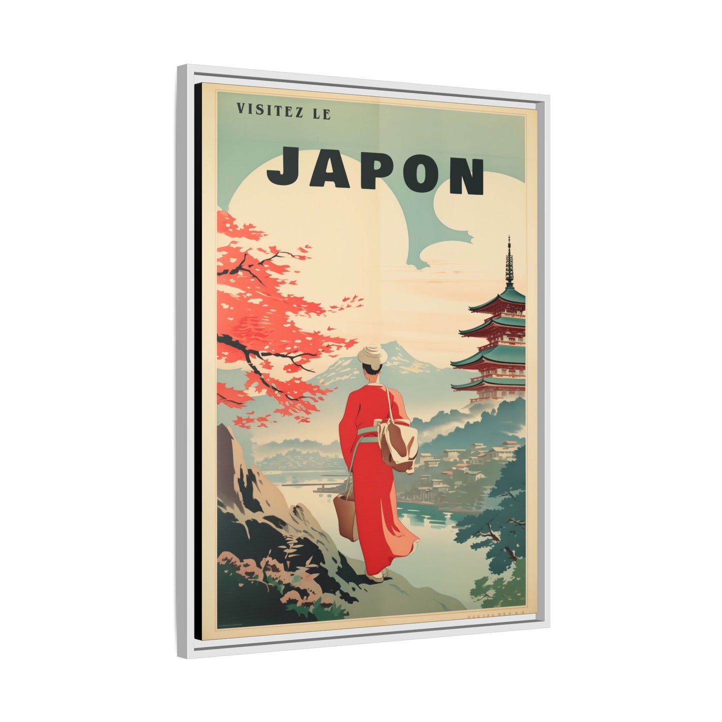 Vintage Japan Travel Poster | Museum-Quality Fine Art Print