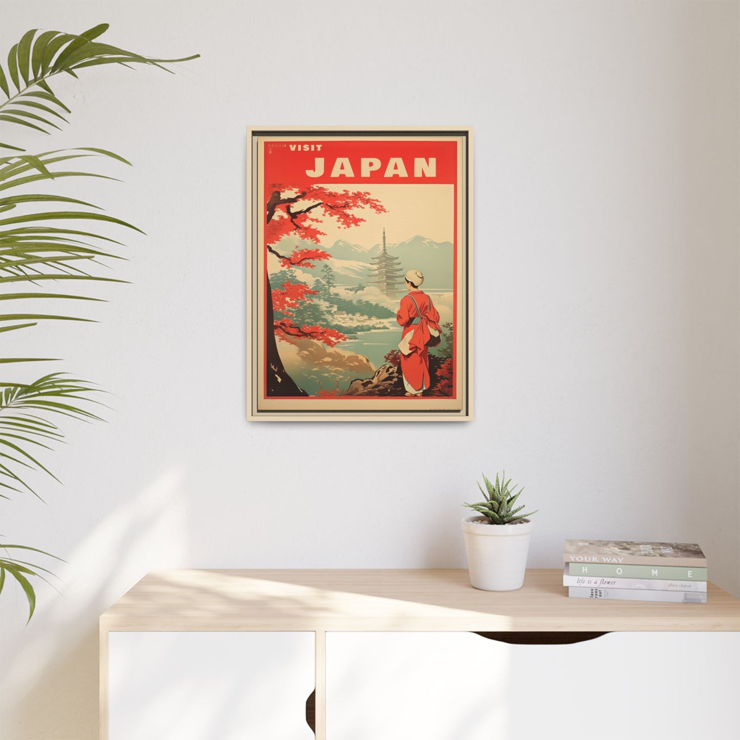 Visit Japan Vintage Poster | Museum-Quality Fine Art Print