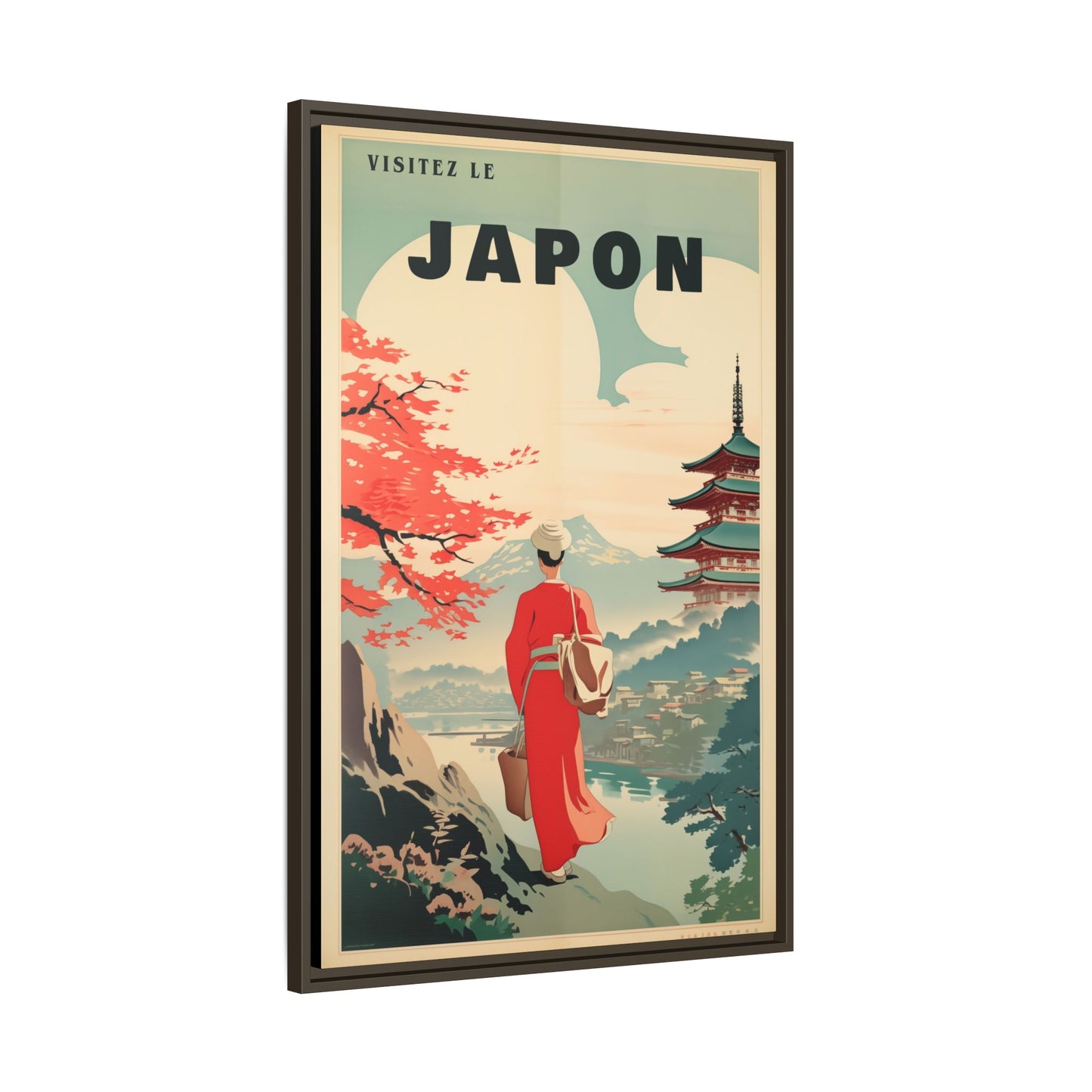Vintage Japan Travel Poster | Museum-Quality Fine Art Print